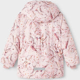 Name it Violet Ice Maxi Jacket Birds