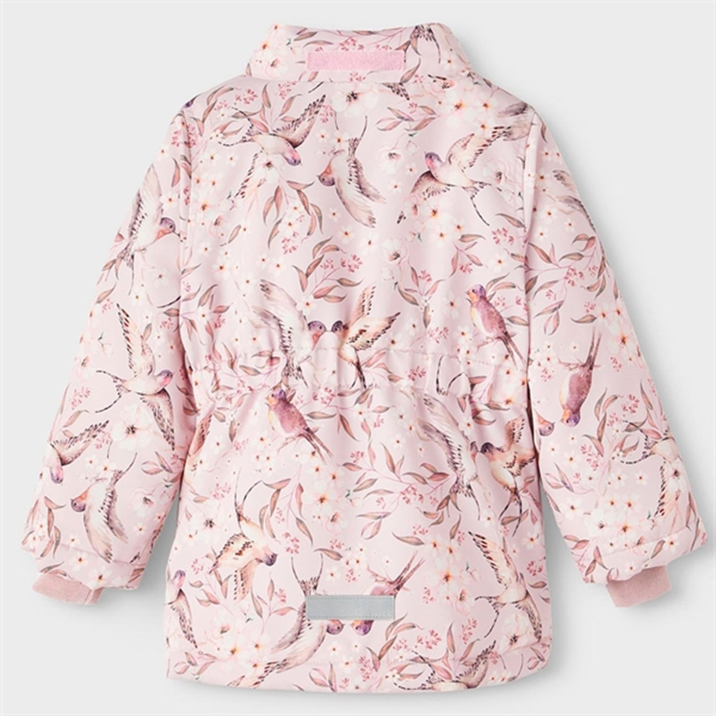 Name it Violet Ice Maxi Jacket Birds