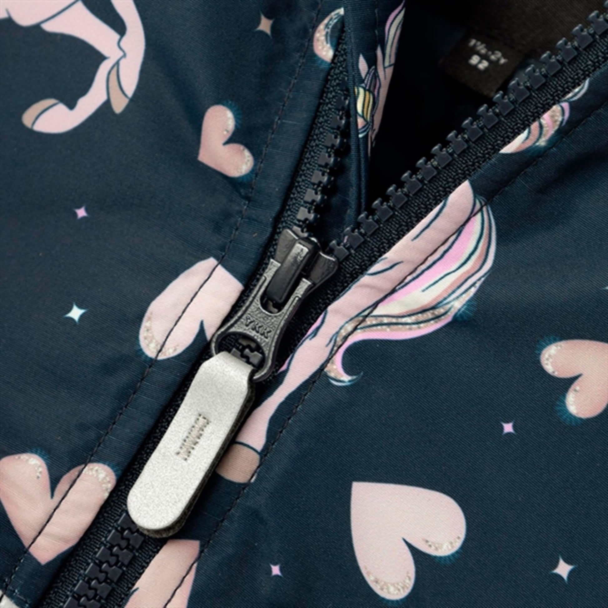 Name it Dark Sapphire Maxi Jacket Unicorn Heart