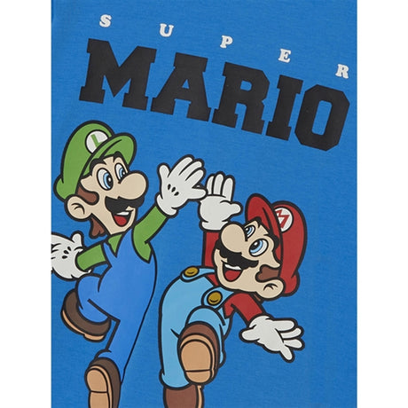 Name it Brilliant Blue Jubber Mario Blouse