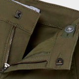 Name it Deep Lichen Green Rose Wide Twill Cargo Pants Noos