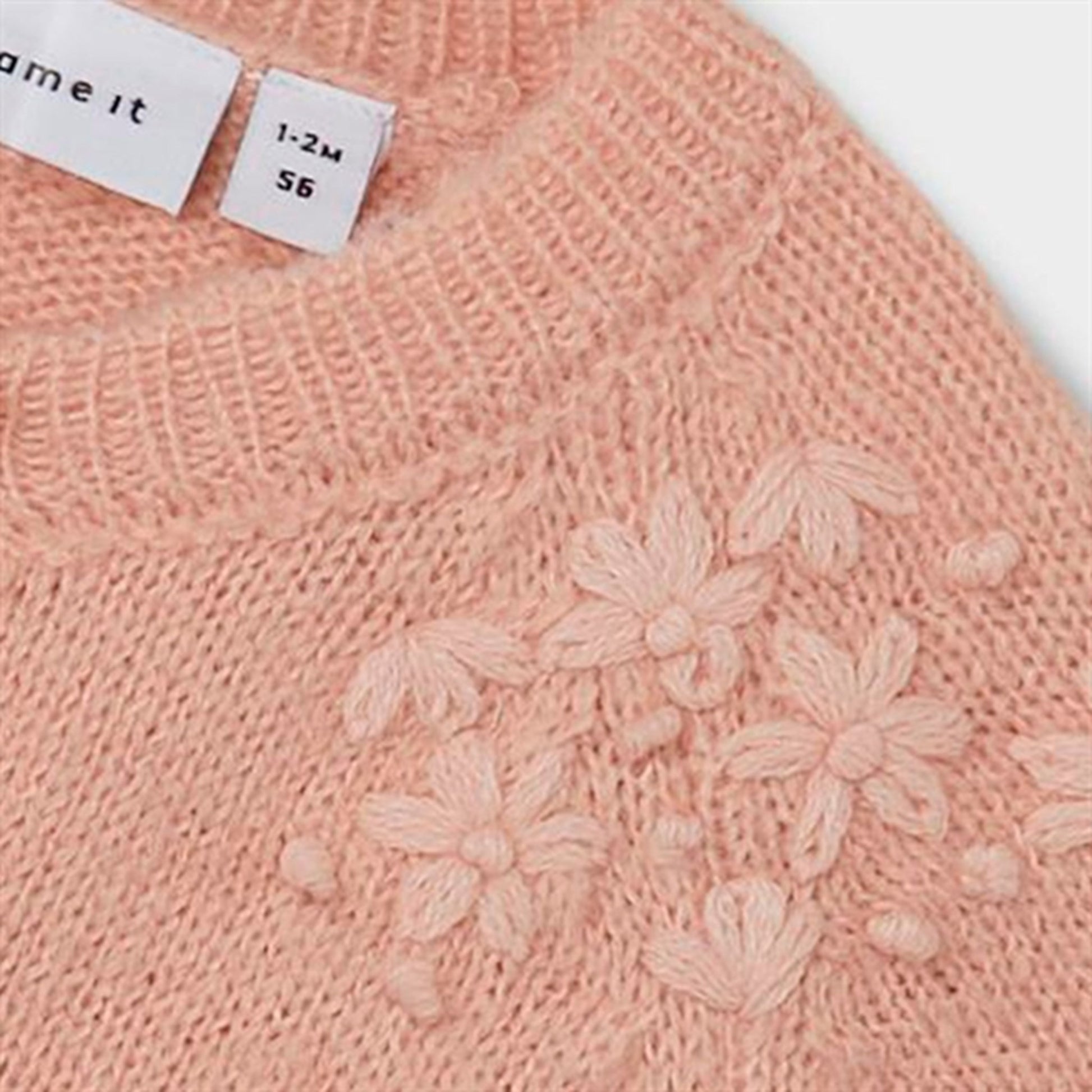 Name it Rose Smoke Nemine Knit Cardigan