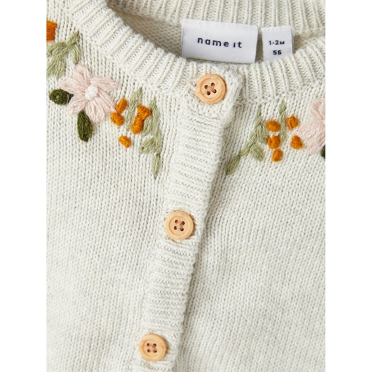Name it Peyote Melange Osine Knit Cardigan