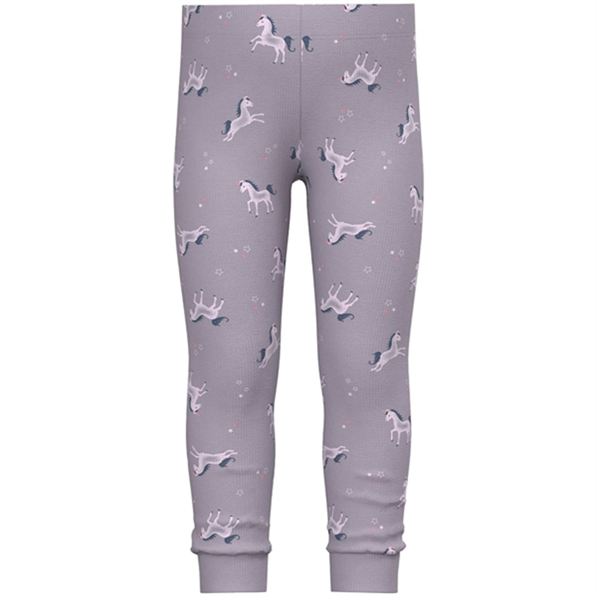Name it Lavender Aura Rib Night Set Unicorn Noos
