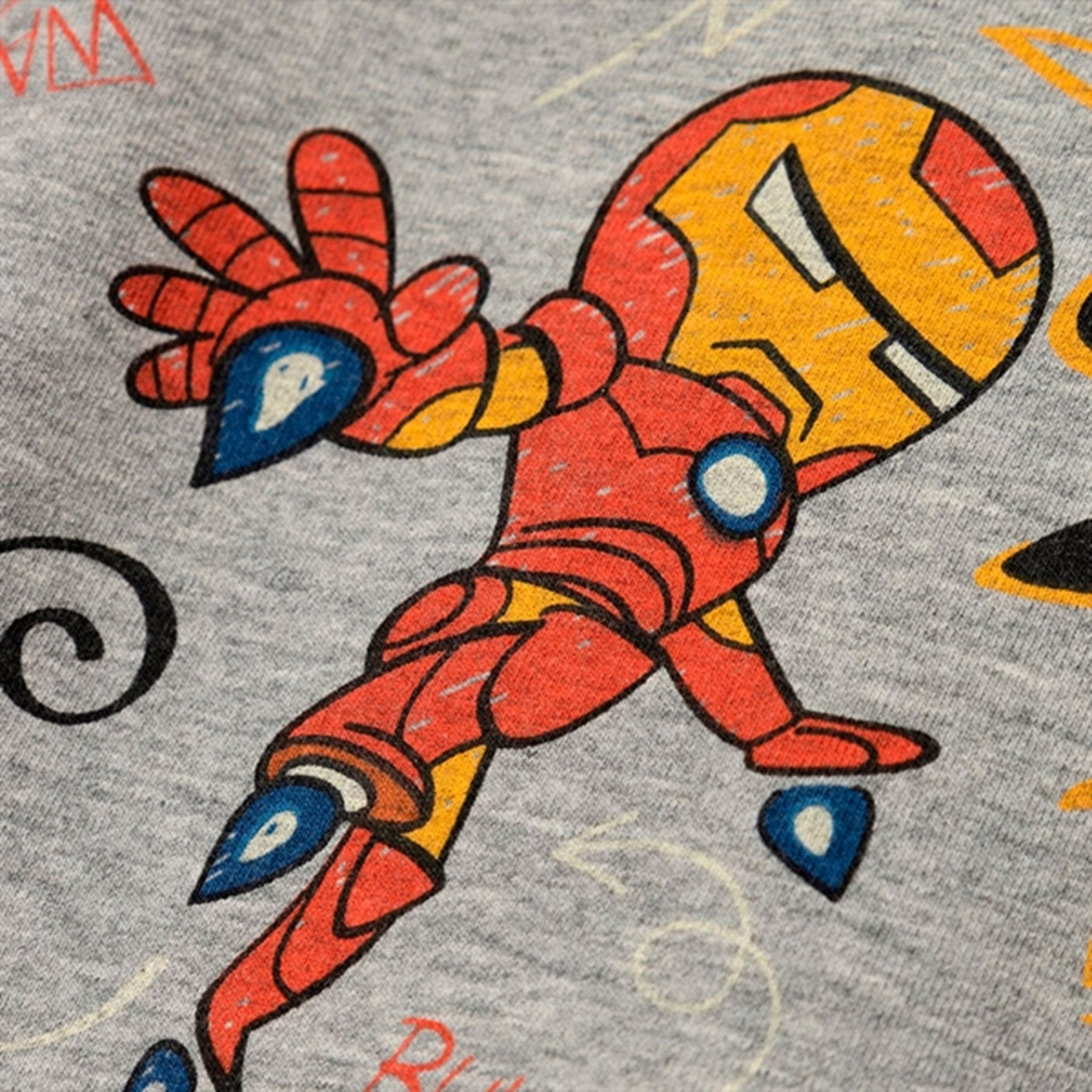 Name it Grey Melange Aage Avengers Sweatshirt