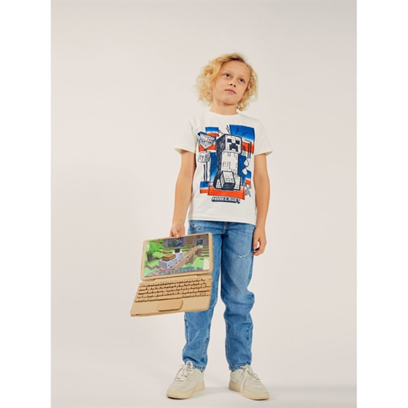 Name it White Alyssum Alvaro Minecraft T-Shirt