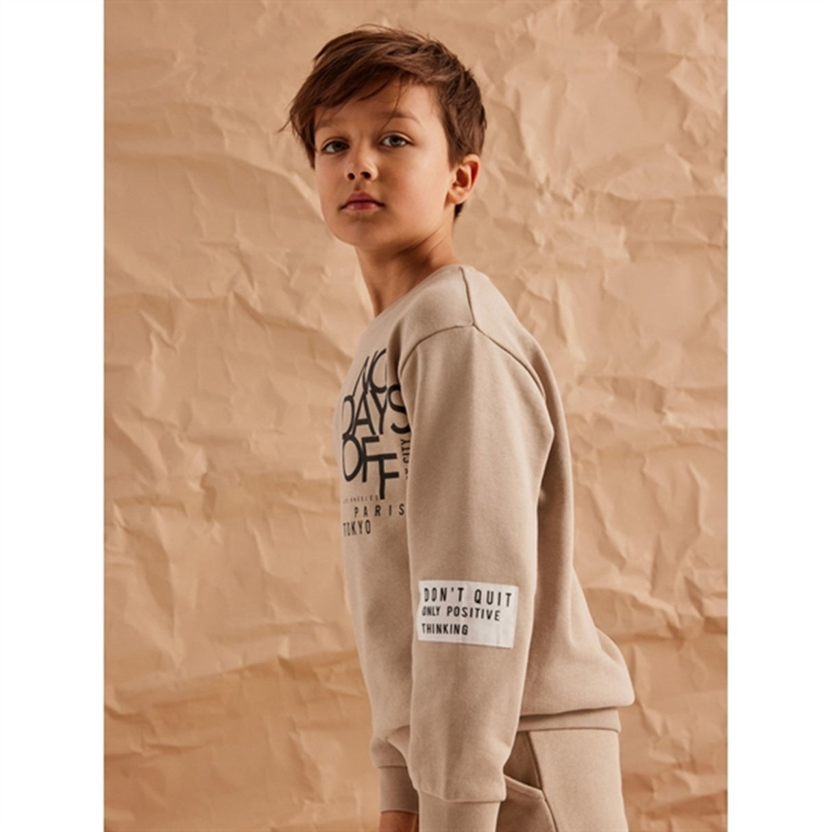 Name it Oxford Tan Nolose Sweatshirt