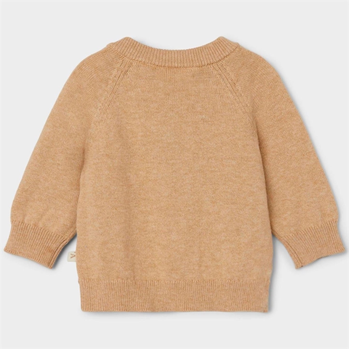 Lil'Atelier Warm Sand Nina Wrap Knit Blouse