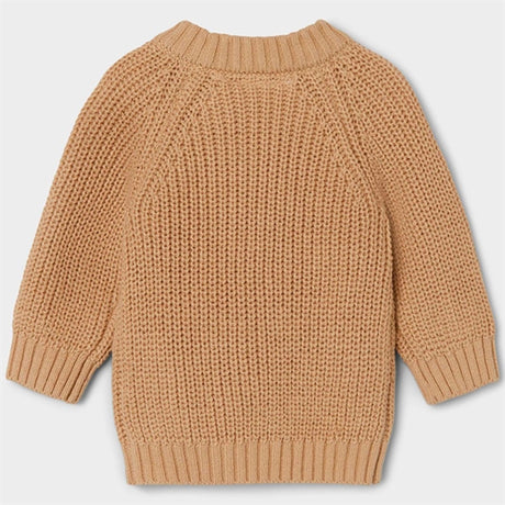 Lil'Atelier Warm Sand Emlem Knit Blouse