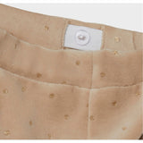 Name it Oxford Tan Noya Velour Pants