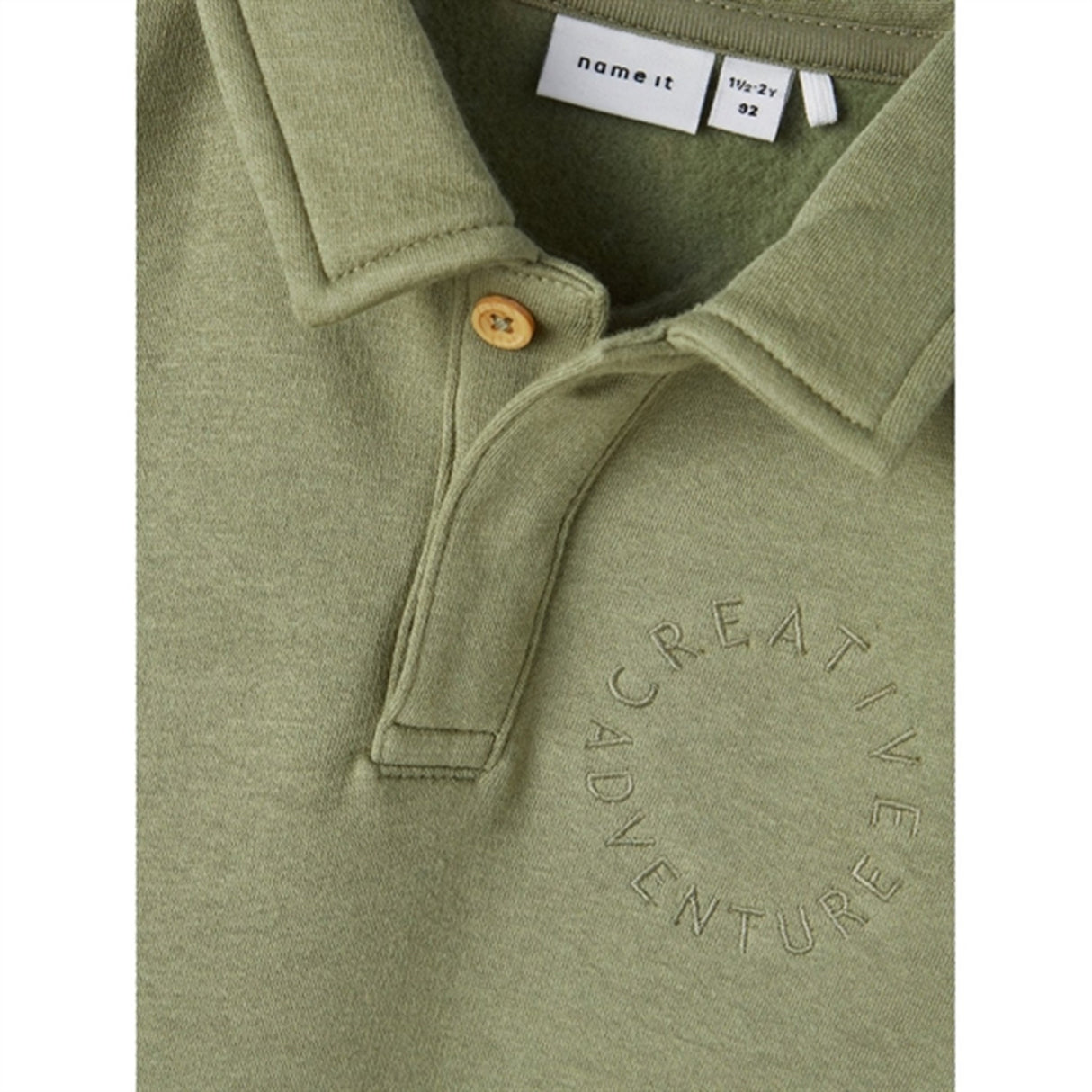 Name it Oil Green Ozzy Sweatshirt