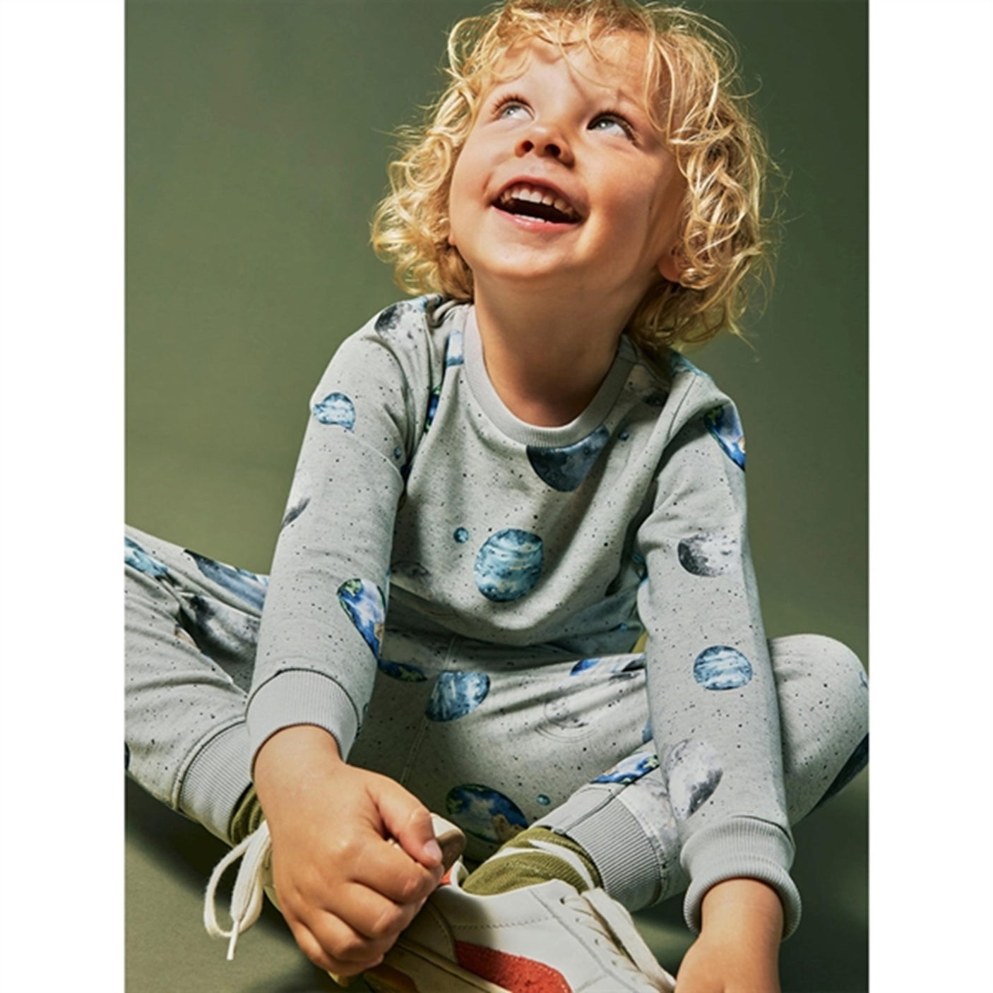 Name it Grey Melange Normann Sweatshirt