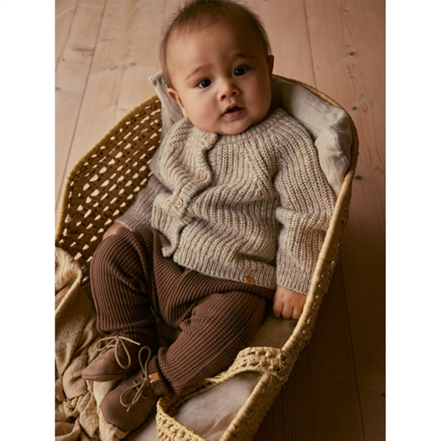 Lil'Atelier Chinchilla Omio Knit Cardigan