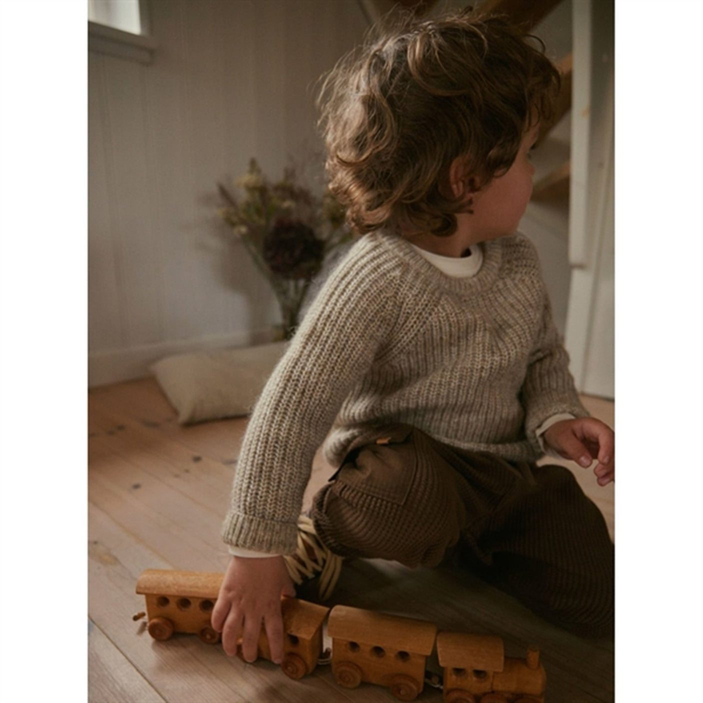 Lil'Atelier Chinchilla Omio Knit Blouse