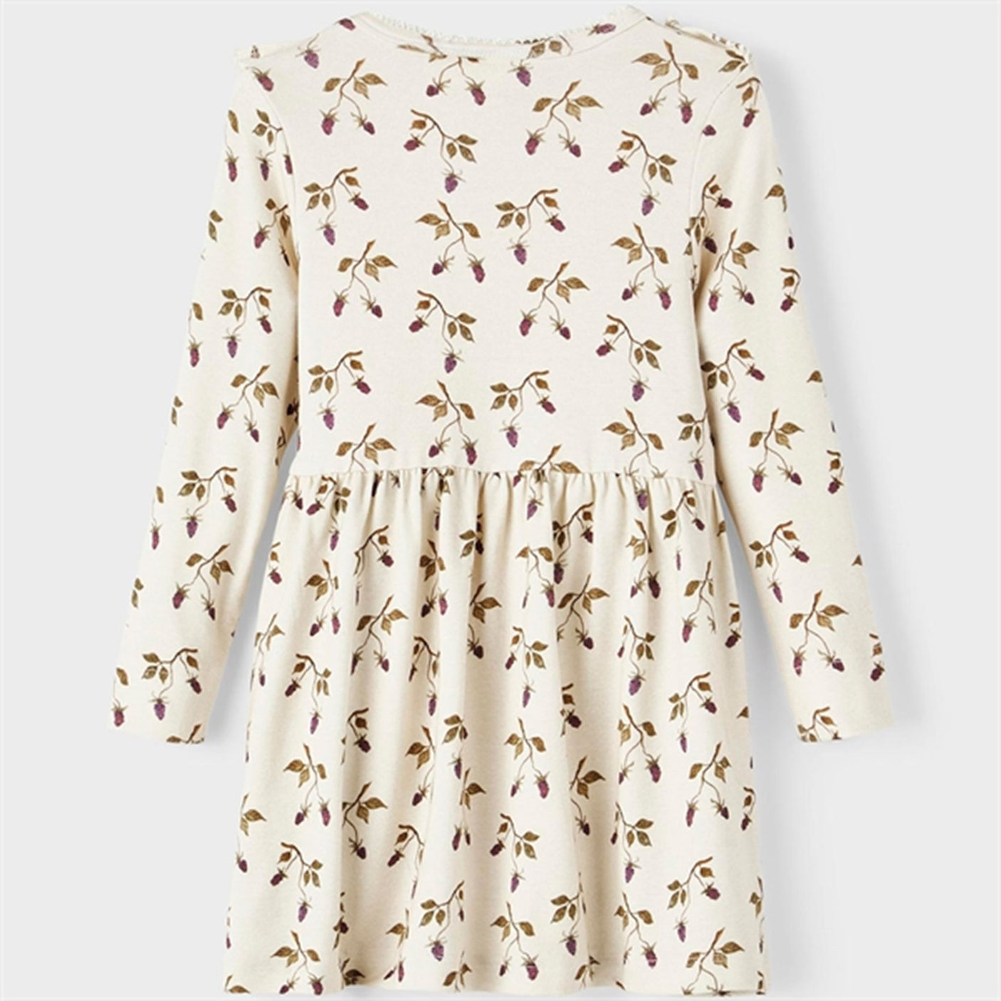 Lil'Atelier Turtledove/Berry Gaya Dress