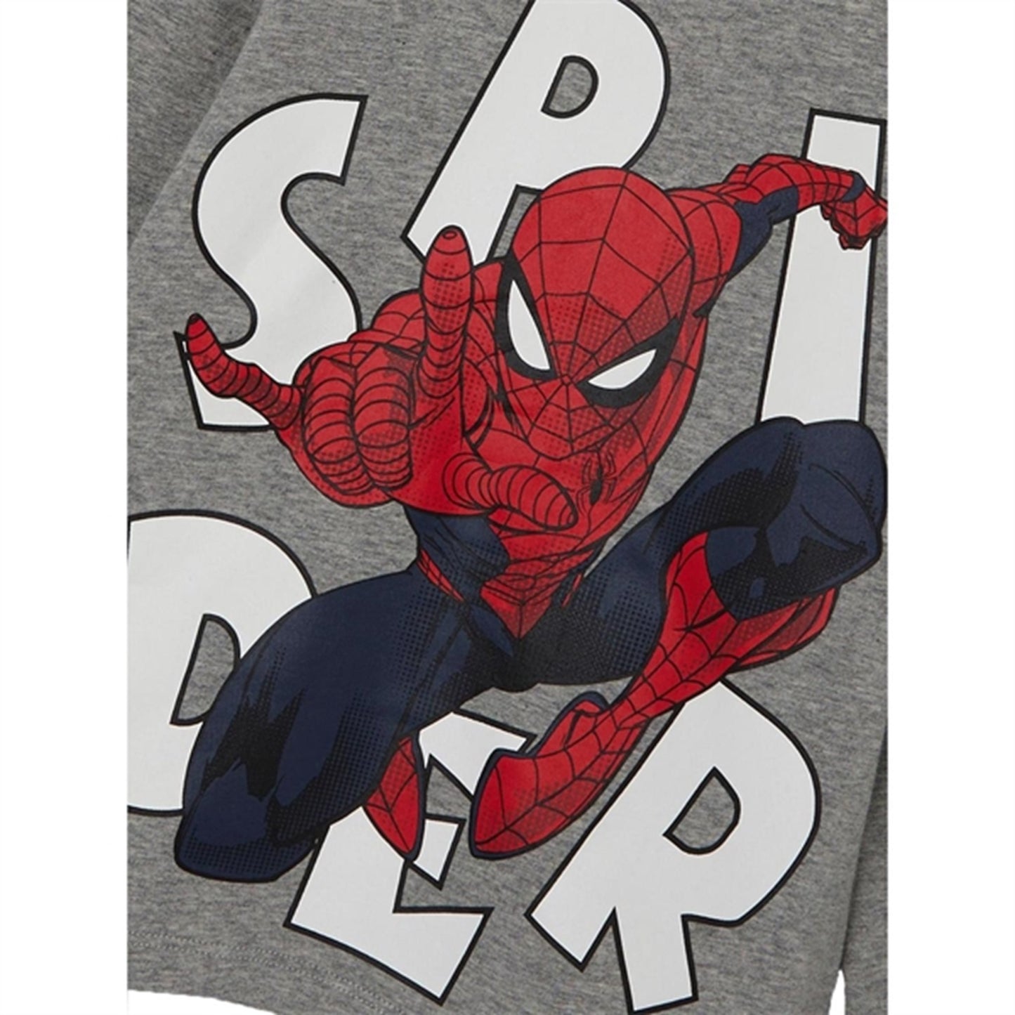 Name it Grey Melange Journey Spiderman Blouse