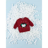 Name it Jester Red Radeer Knit Sweater