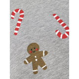 Name it Grey Melange Richrist Sweatshirt