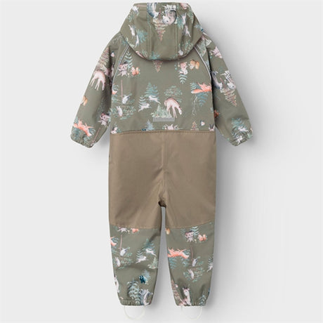 Name it Vetiver Alfa Softshell Suit Green Wood