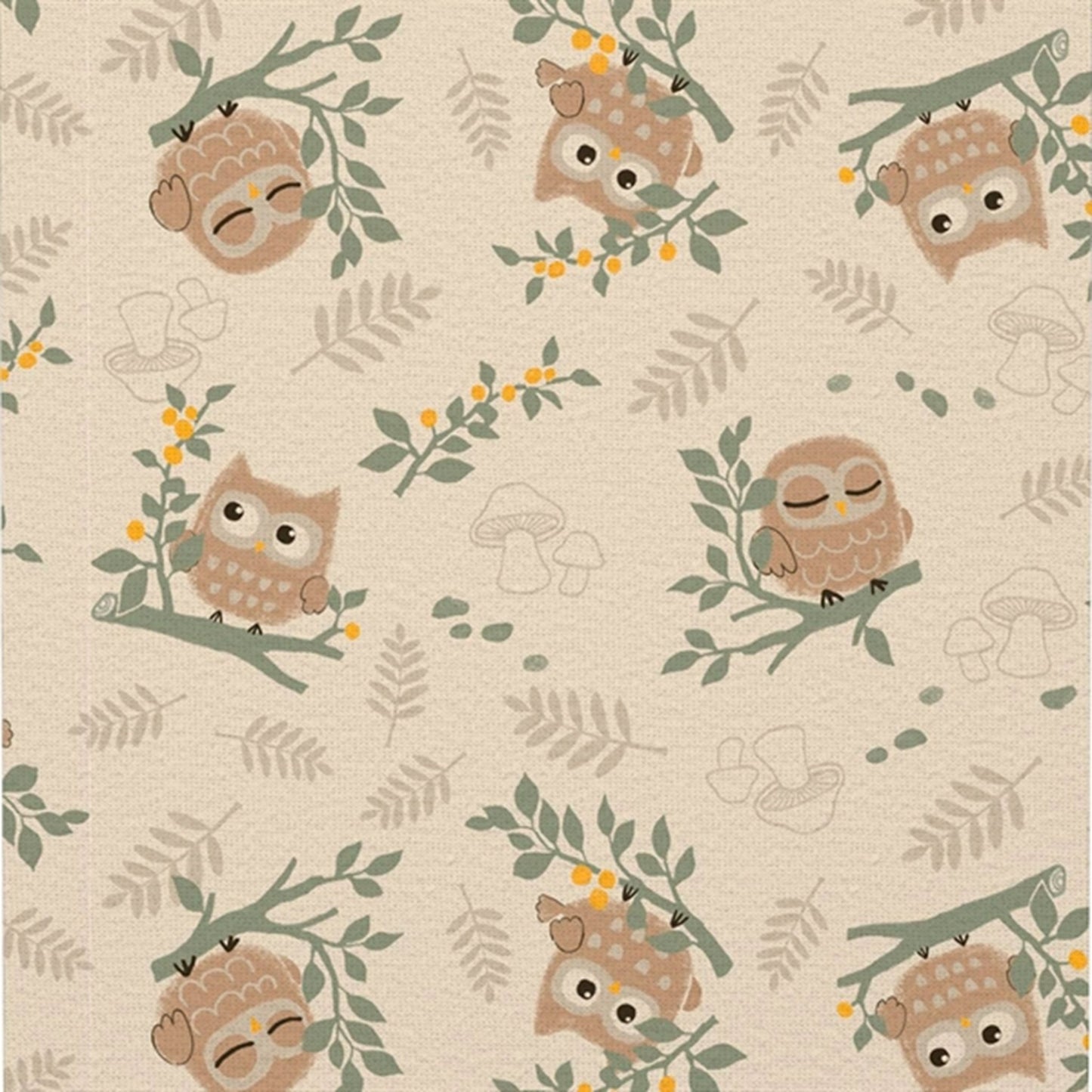 Name it Fog Owl Nightsuit with Zipper