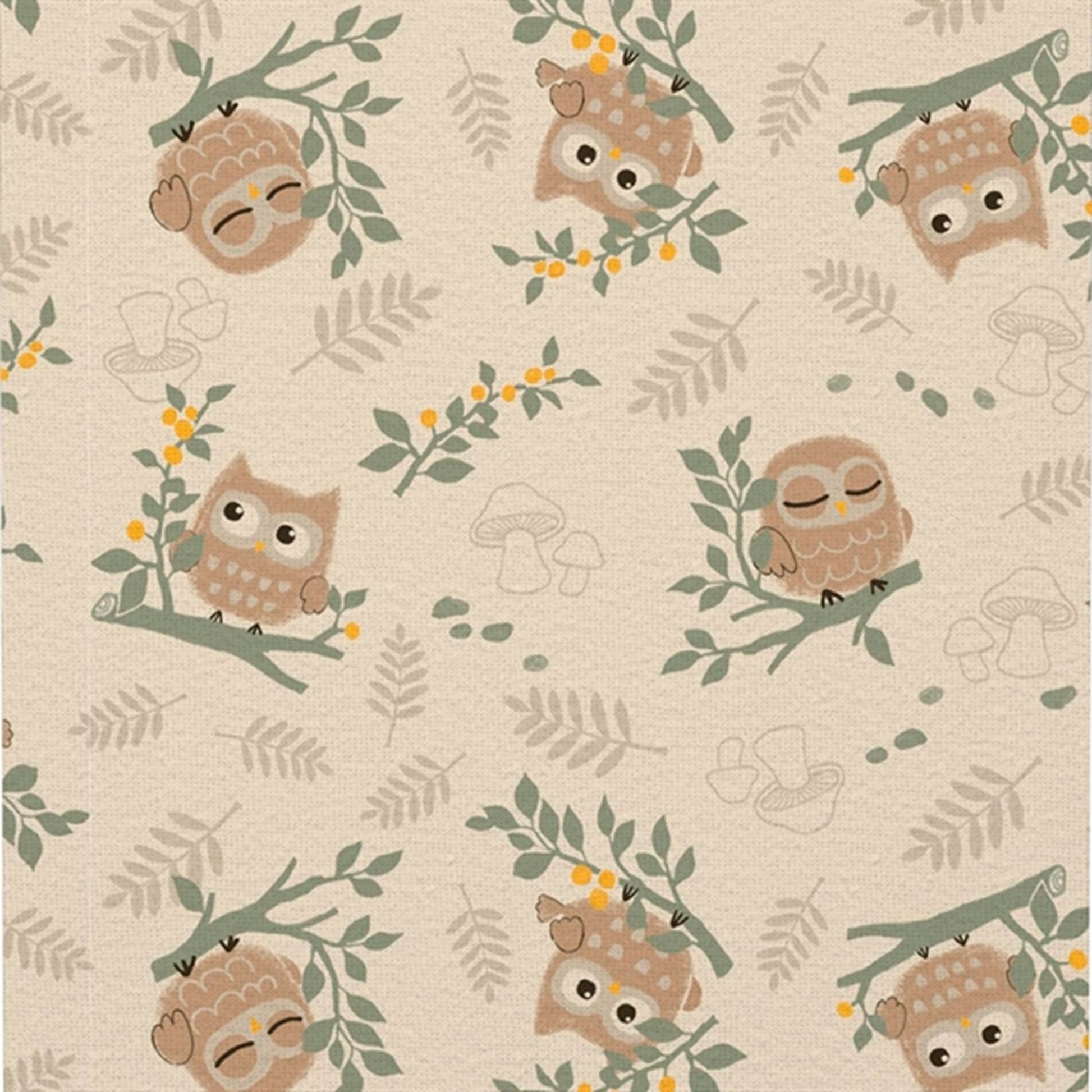 Name it Fog Owl Nightsuit with Zipper