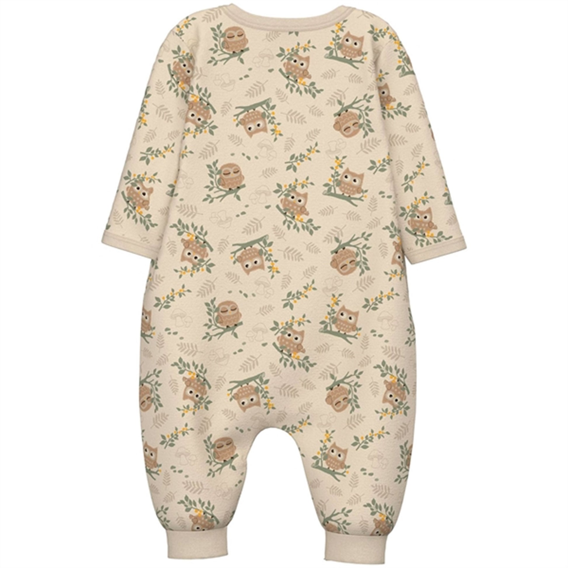 Name it Fog Owl Nightsuit with Zipper