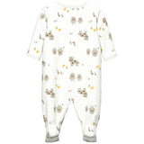 Name it Bright White Farm Animals Nighsuit Noos