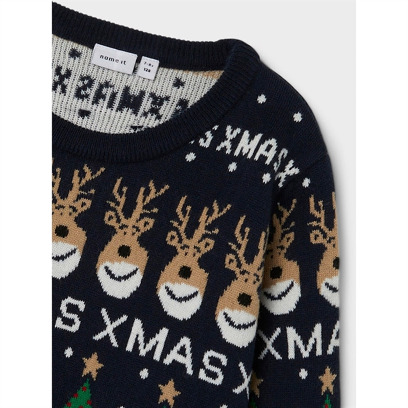 Name it Dark Sapphire Rajolly Knit Sweater