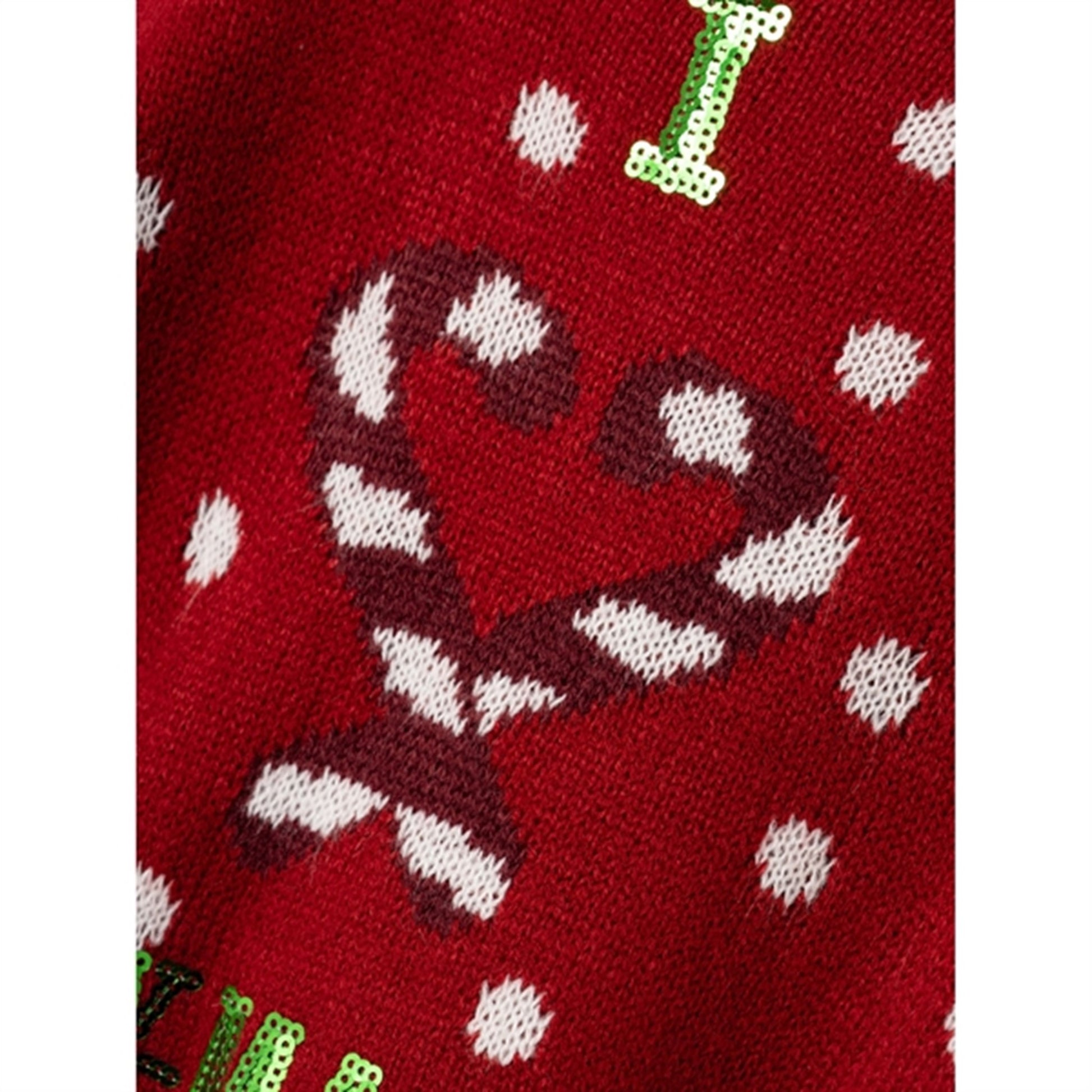 Name it Jester Red Rimerry Knit Blouse