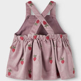 Lil'Atelier Quail Nelly Loose Corduroy Spencer Dress