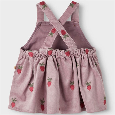 Lil'Atelier Quail Nelly Loose Corduroy Spencer Dress