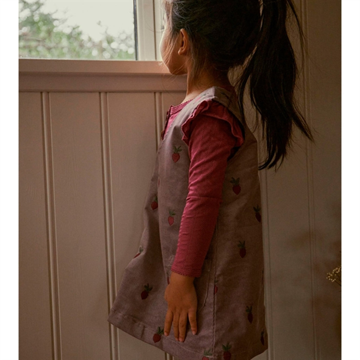 Lil'Atelier Quail Nelly Corduroy Spencer Dress