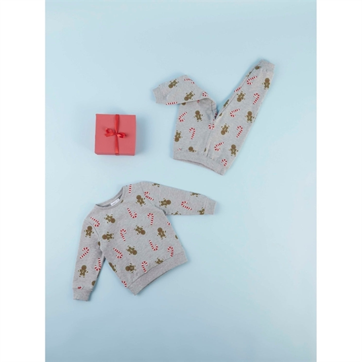 Name it Grey Melange Richrist Sweatpants