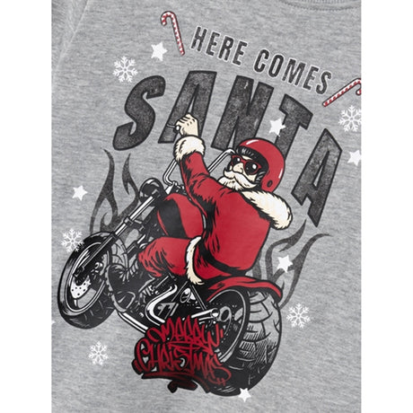 Name it Grey Melange Vismas Sweatshirt