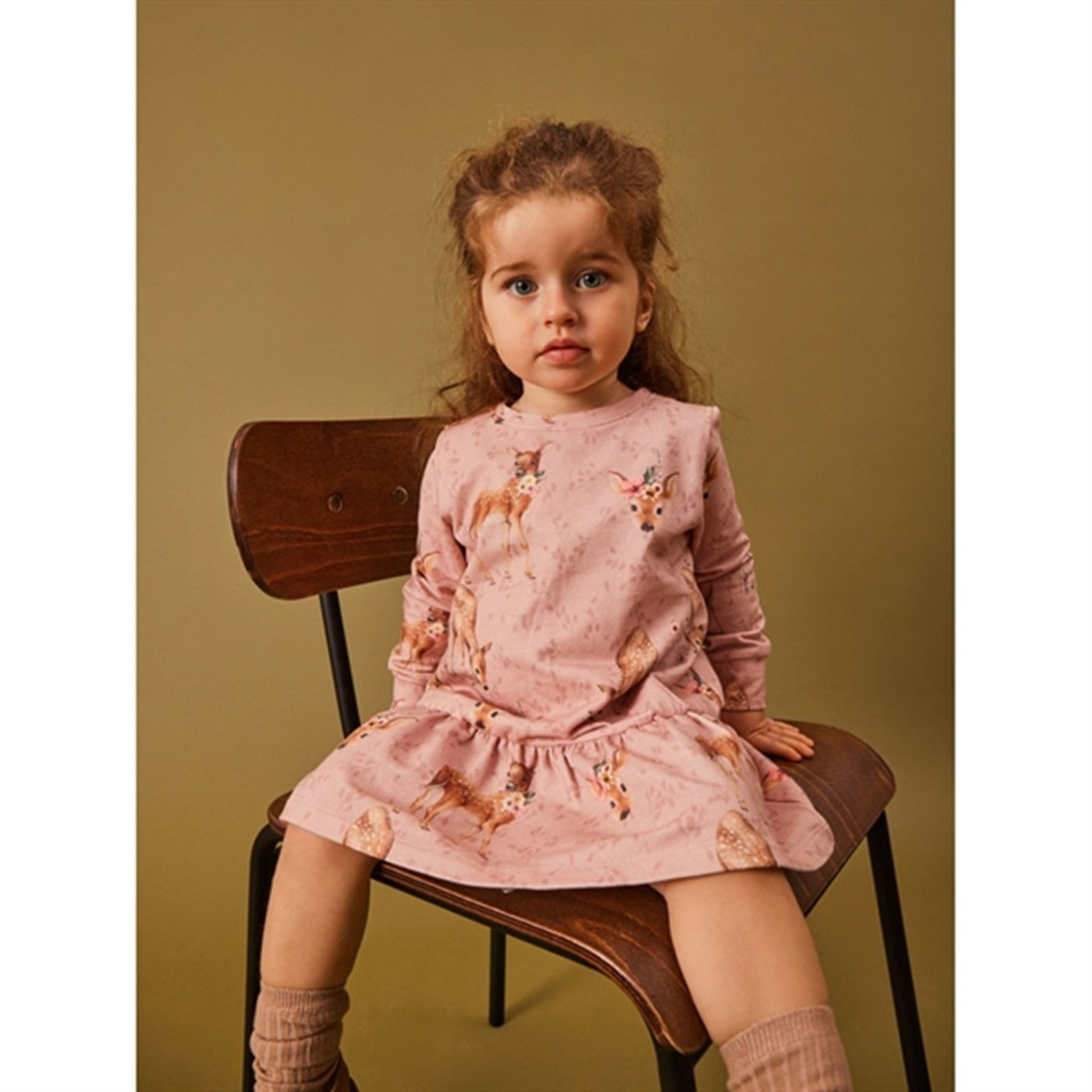 Name it Rose Smoke Obambi Sweat Dress