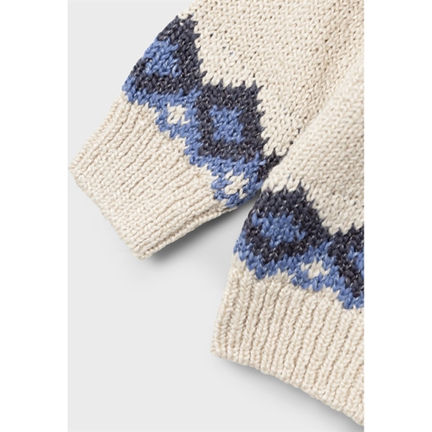 Name it Peyote Melange Ramlo Knit Blouse