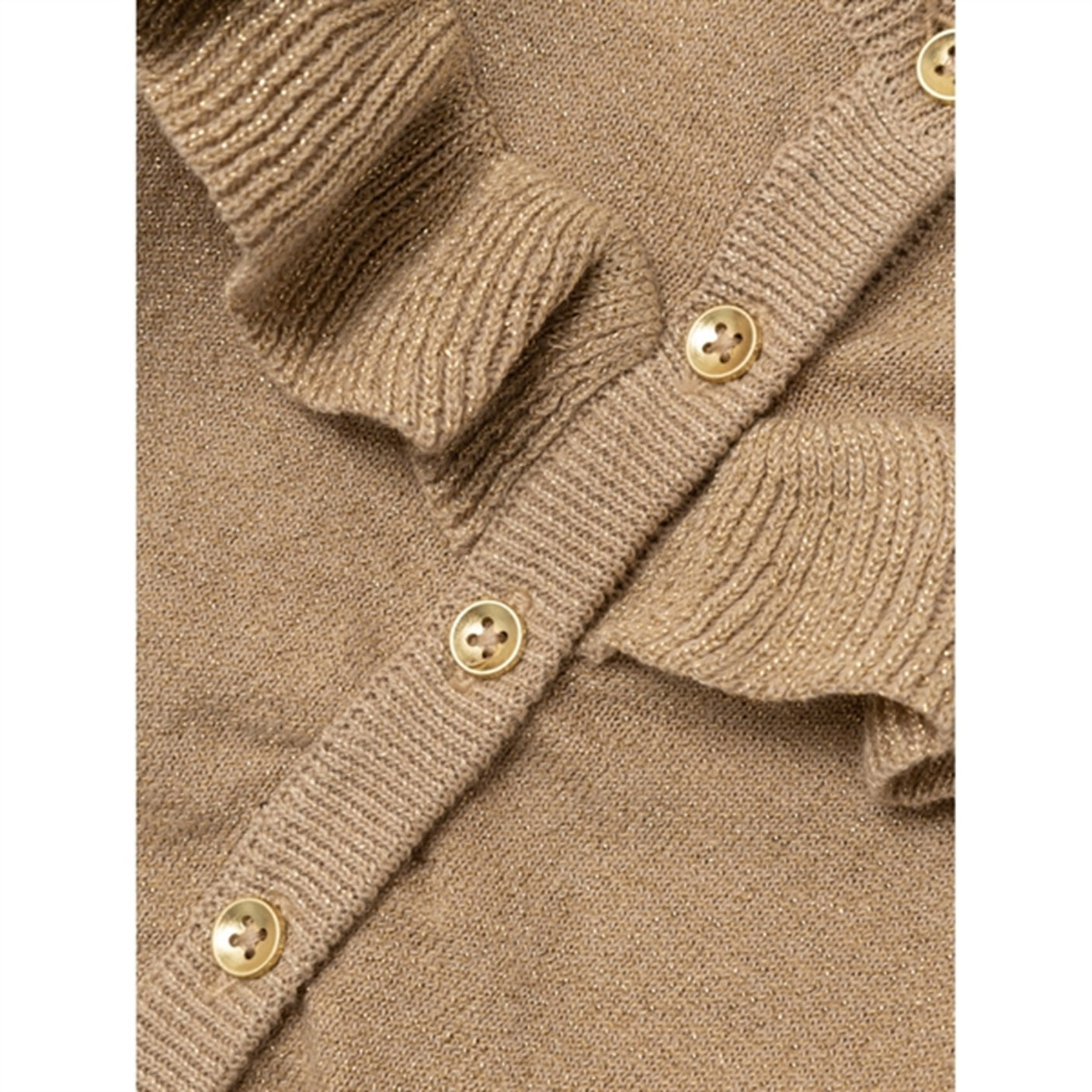 Name it Oxford Tan Resine Knit Cardigan