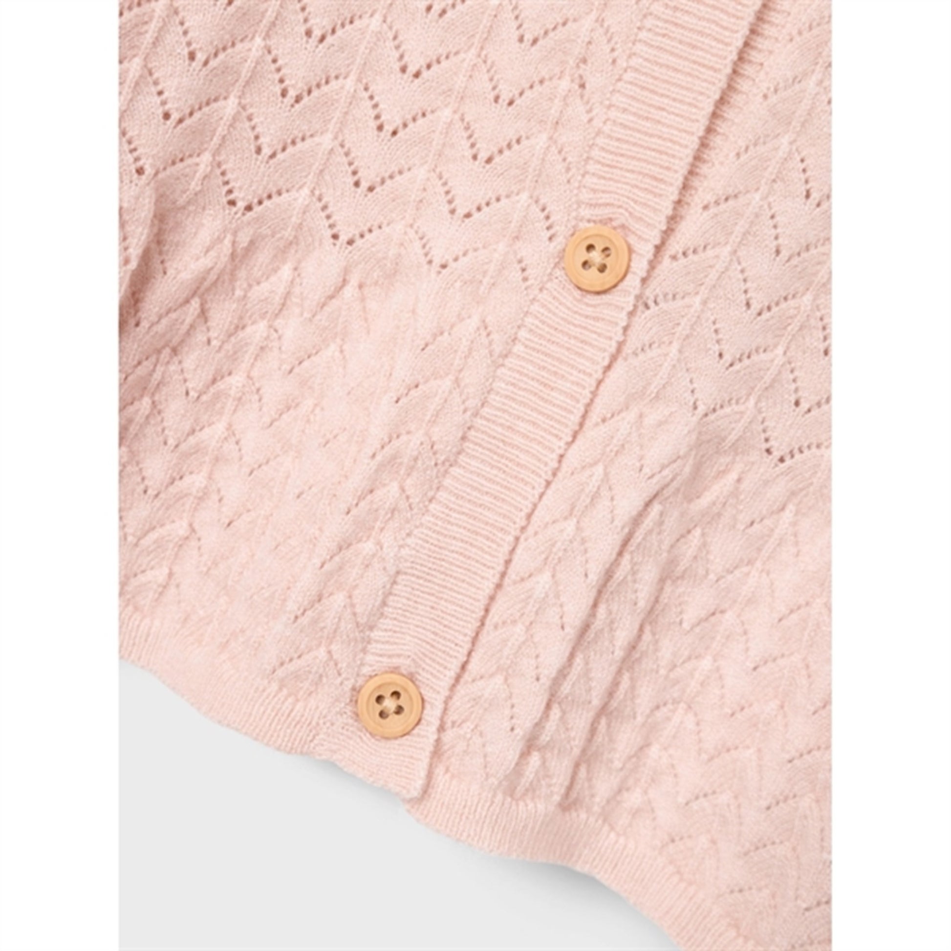 Name it Rose Smoke Remille Knit Cardigan