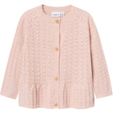 Name it Rose Smoke Remille Knit Cardigan