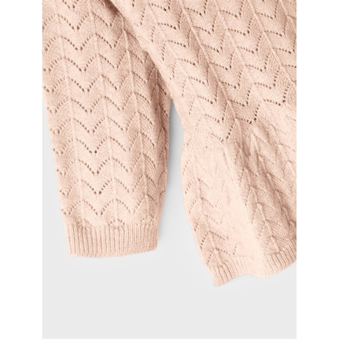 Name it Rose Smoke Remille Knit Cardigan