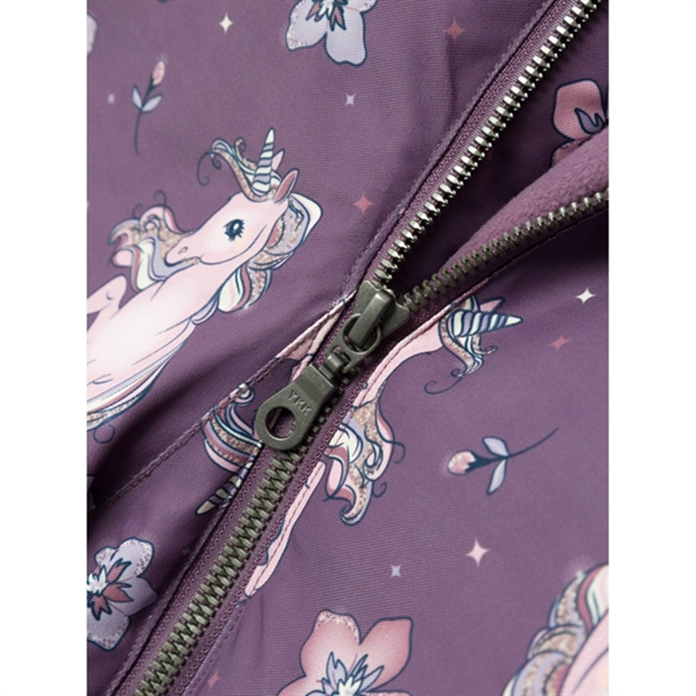 Name it Arctic Dusk Snow Suit Dancing Unicorn