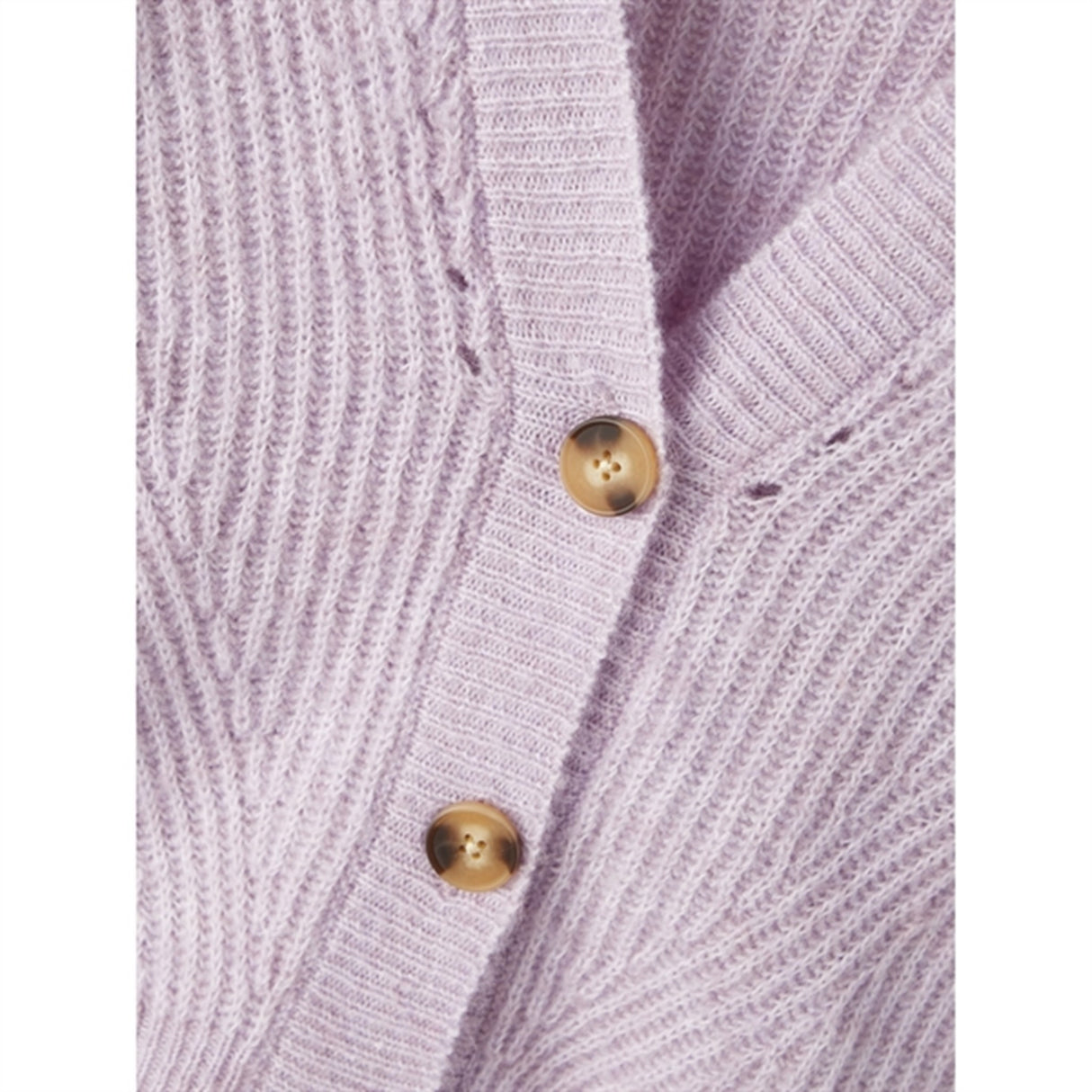 Name it Lavender Mist Retulle Knit Cardigan