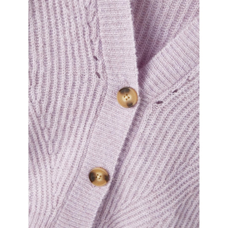 Name it Lavender Mist Retulle Knit Cardigan