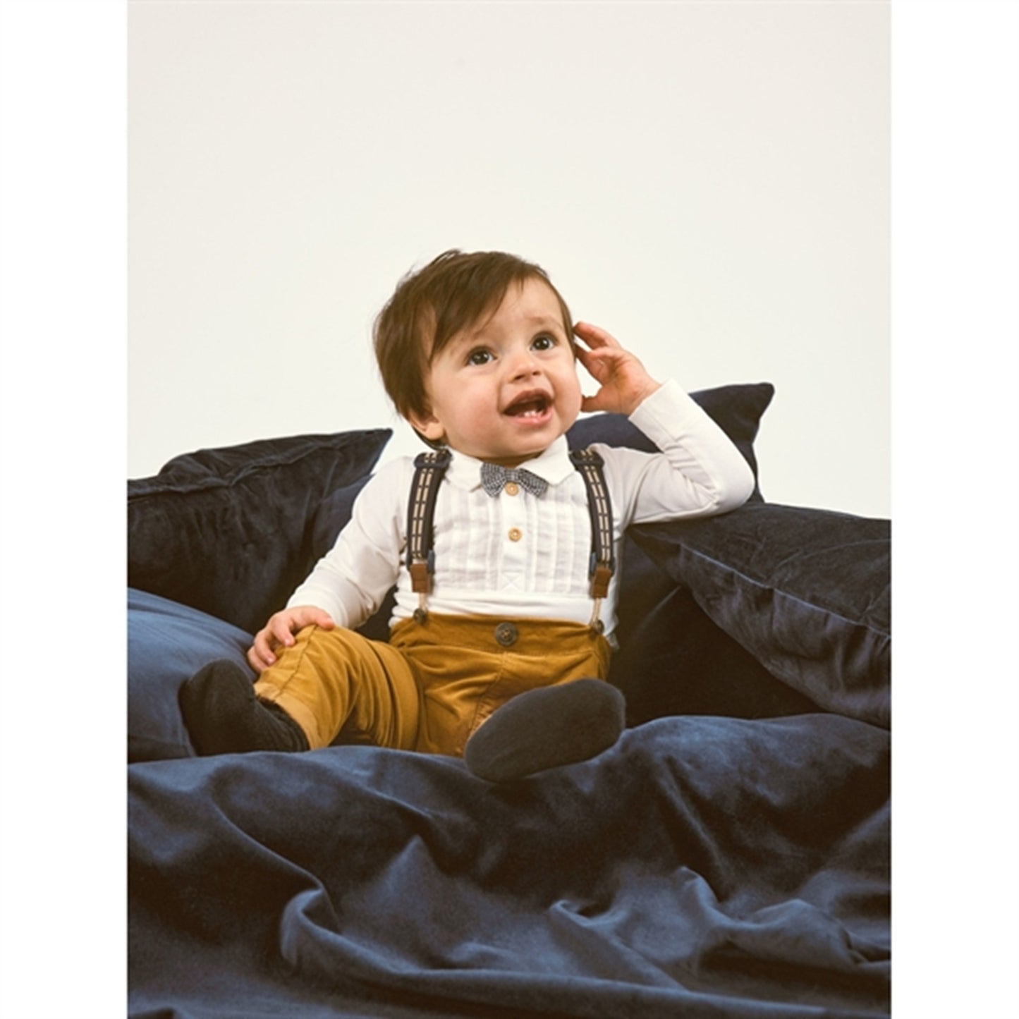 Name it Bone Brown Ben U-Shape Pants