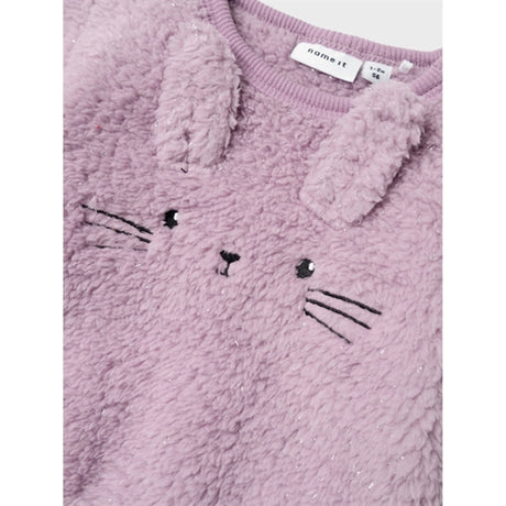 Name it Lavender Mist Sasie Teddy Blouse