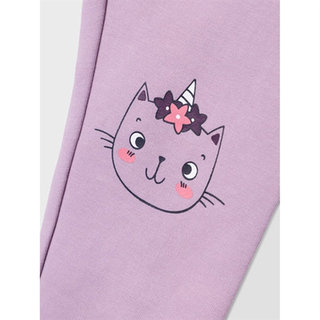 Name it Lavender Mist Davina Sweat Leggings