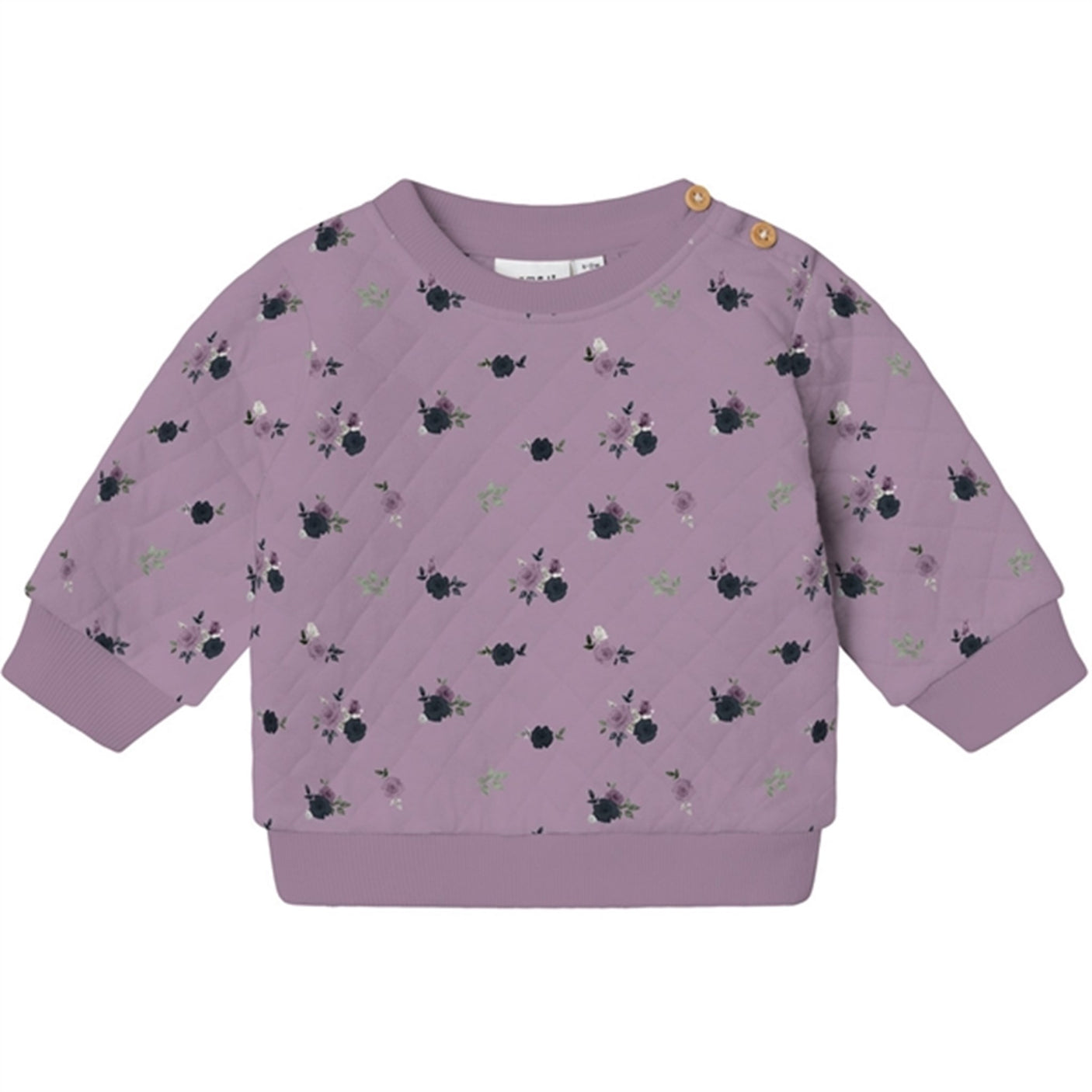 Name it Lavender Mist Rayia Quilted Blouse