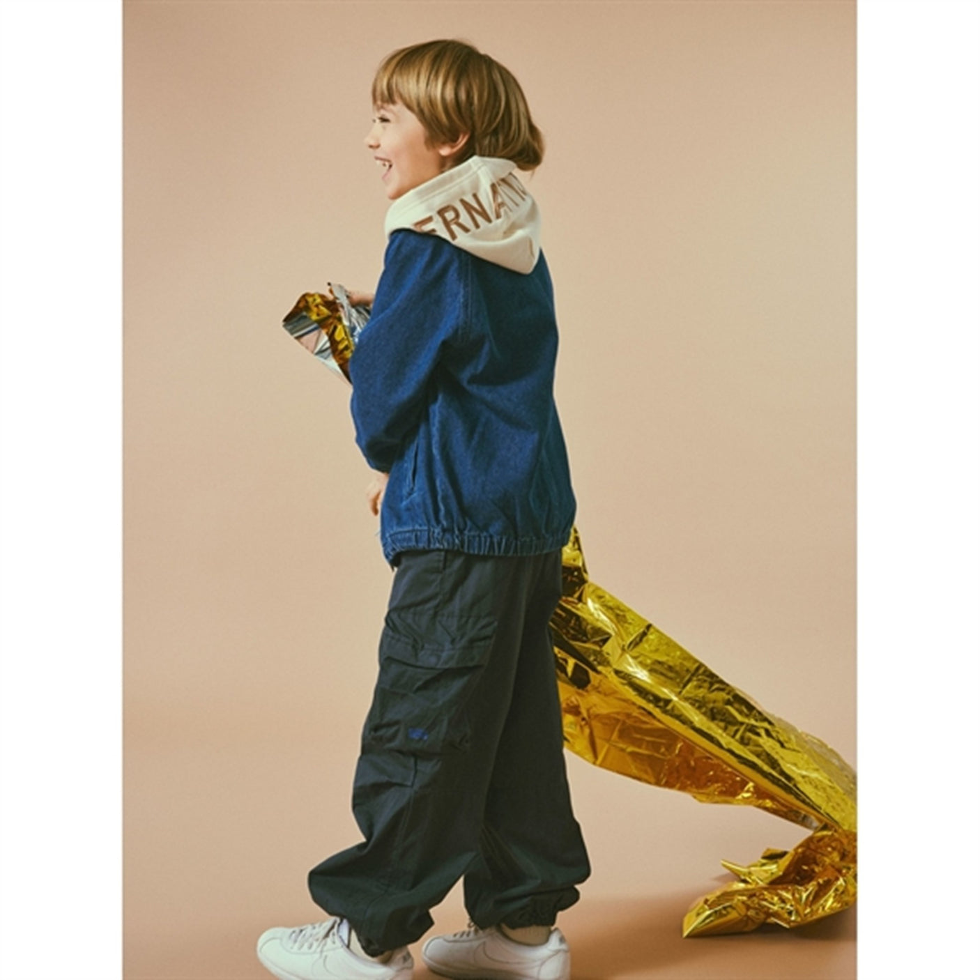 Name it India Ink Ben Parachute Twill Pants