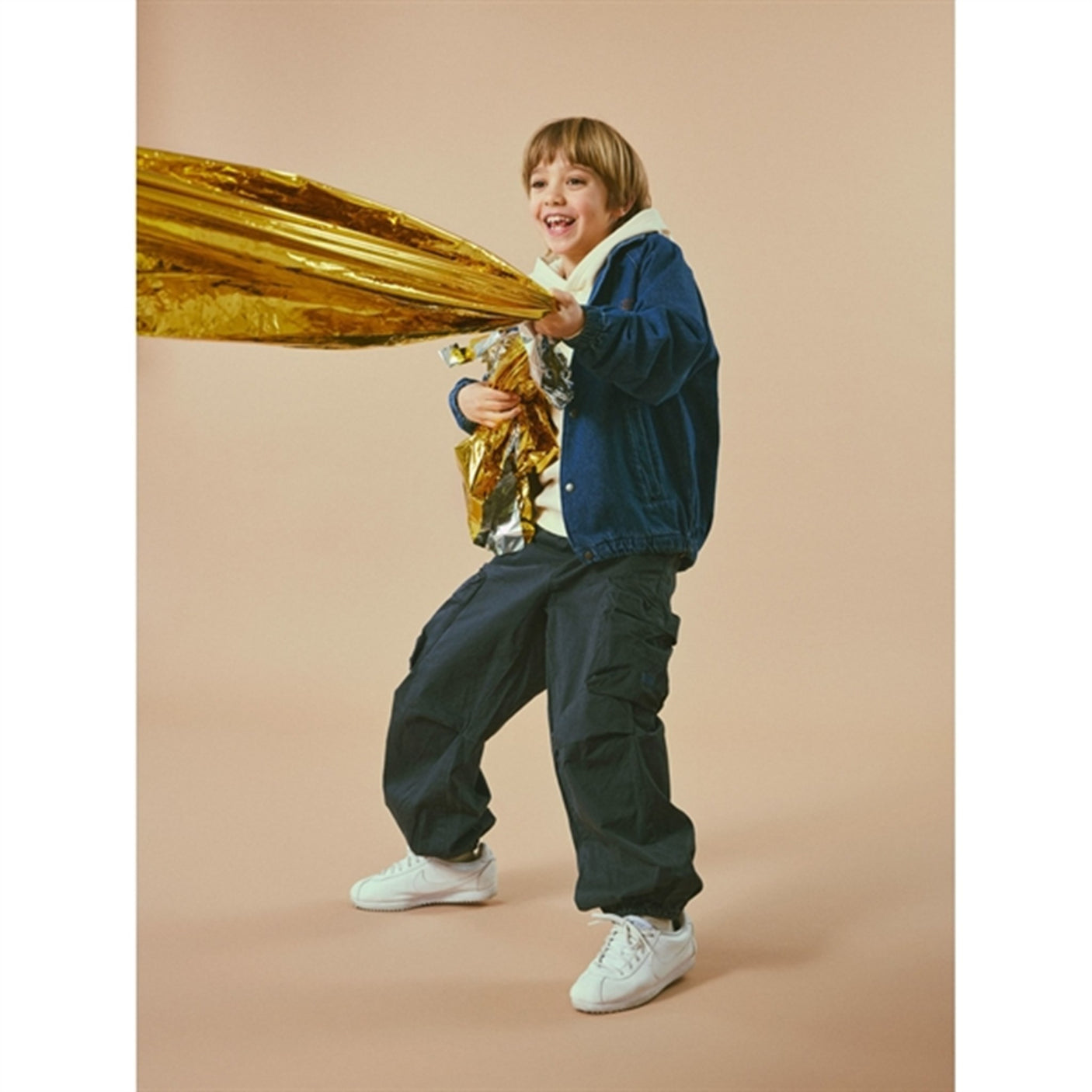 Name it India Ink Ben Parachute Twill Pants