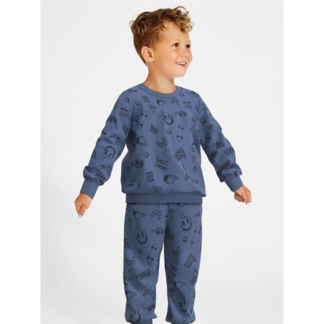 Name it Bijou Blue Vifelix Sweatpants